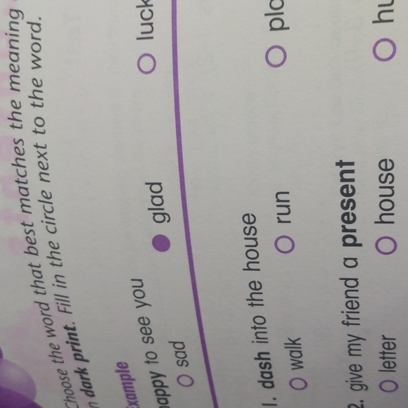 Vocabulary workshop level purple grades 1-2 - Picture 3 of 16